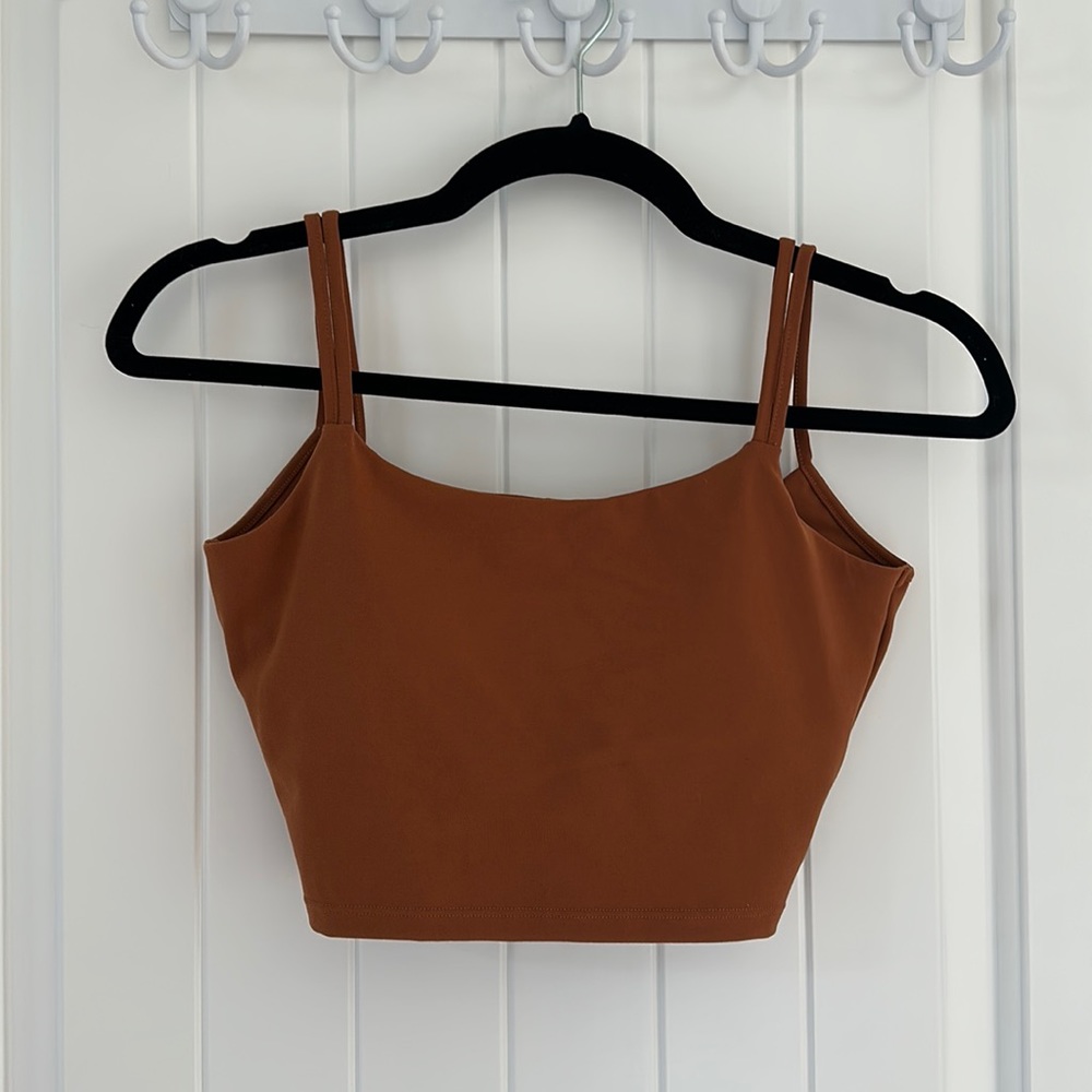 Spandex Athleisure Crop Top